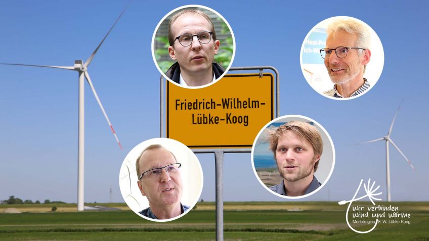 Report on the wind and heat model region in North Frisia