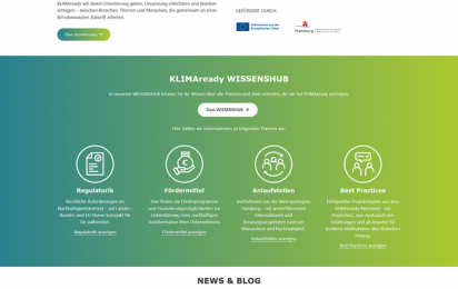 KLIMAready Website jetzt online